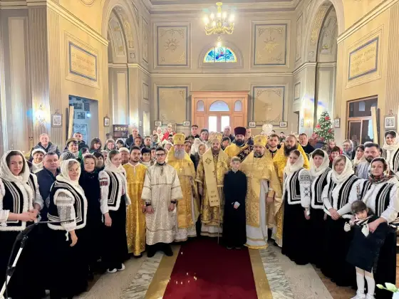Enoriașii și episcopul de ziua hramului în 2025