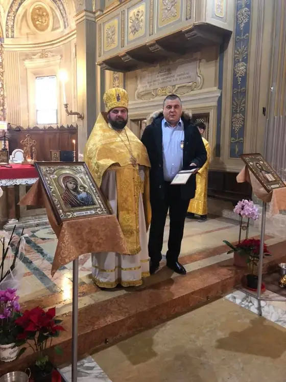 Parohul și ctitorul bisericii