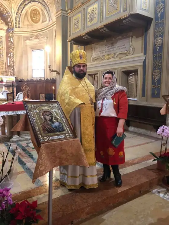 Parohul și ctitorul bisericii