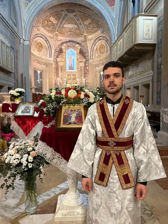 Ipodiacon în zi de sărbătoare