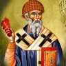 Icoana Sfântului Ierarh Spiridon — sigla parohiei